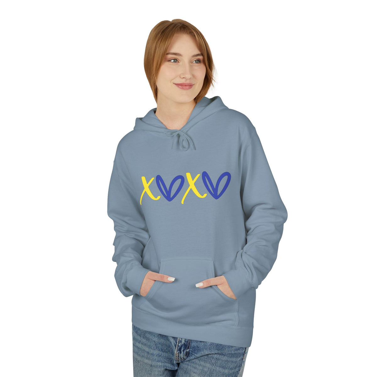 Down Syndrome Mom Hoodie - "Mom of an Awesome Kid with Down Syndrome" Support Pullover