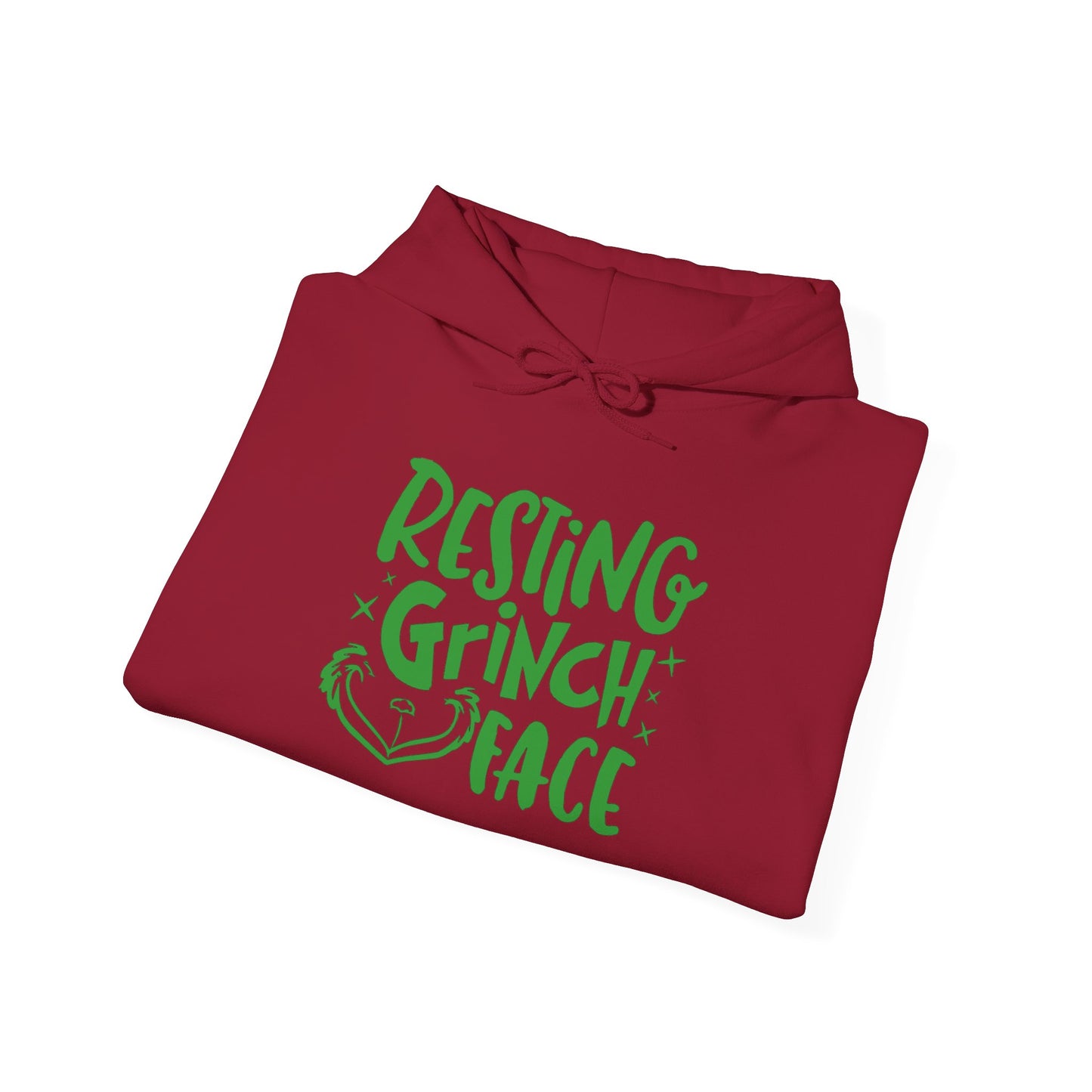 Resting Grinch face Heavy Blend™ Hooded Sweatshirt