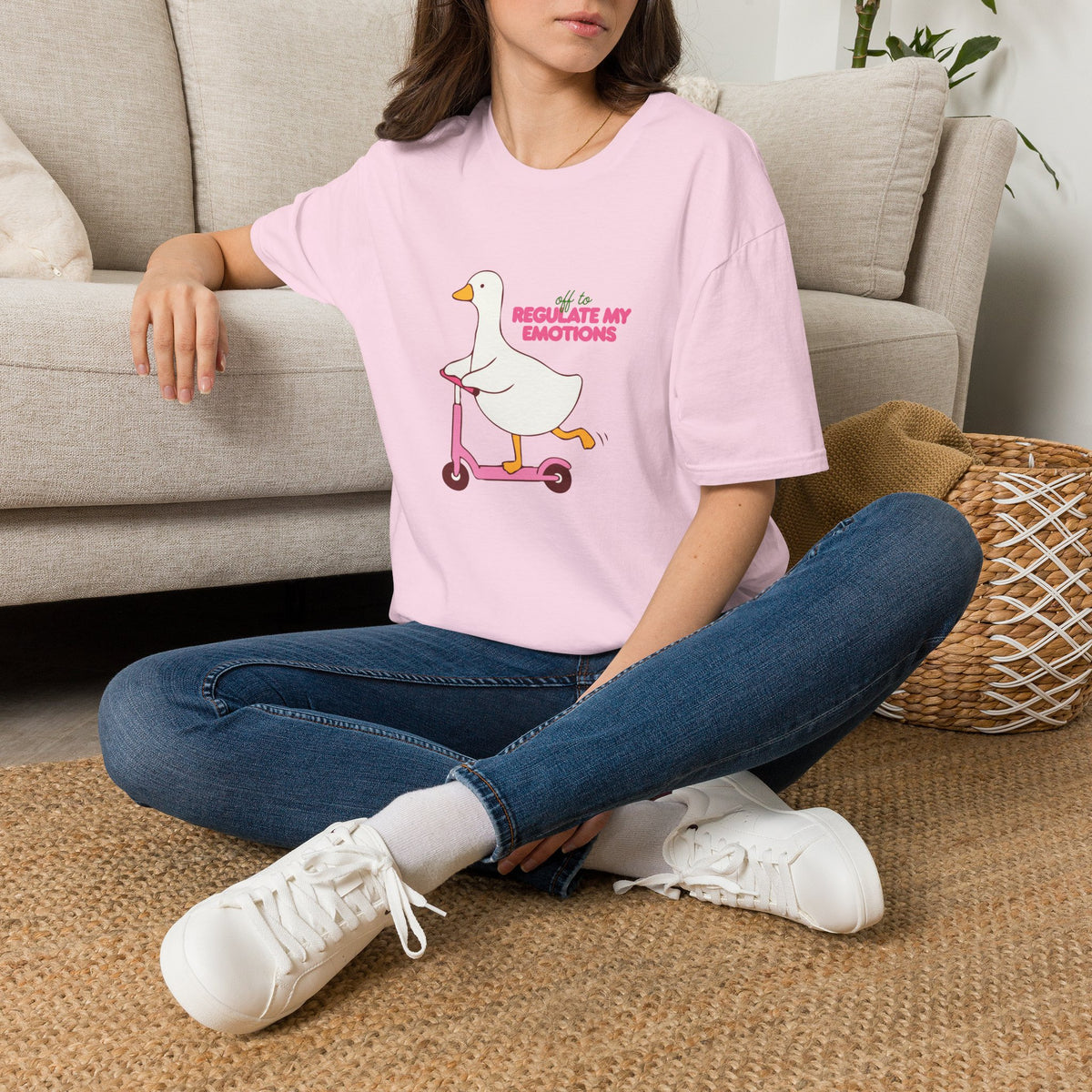 Regulate My Emotions Goose T-Shirt