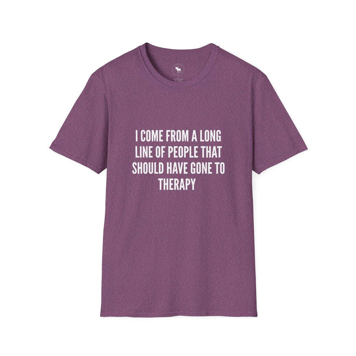 Funny 'Should Have Gone To Therapy' T-Shirt