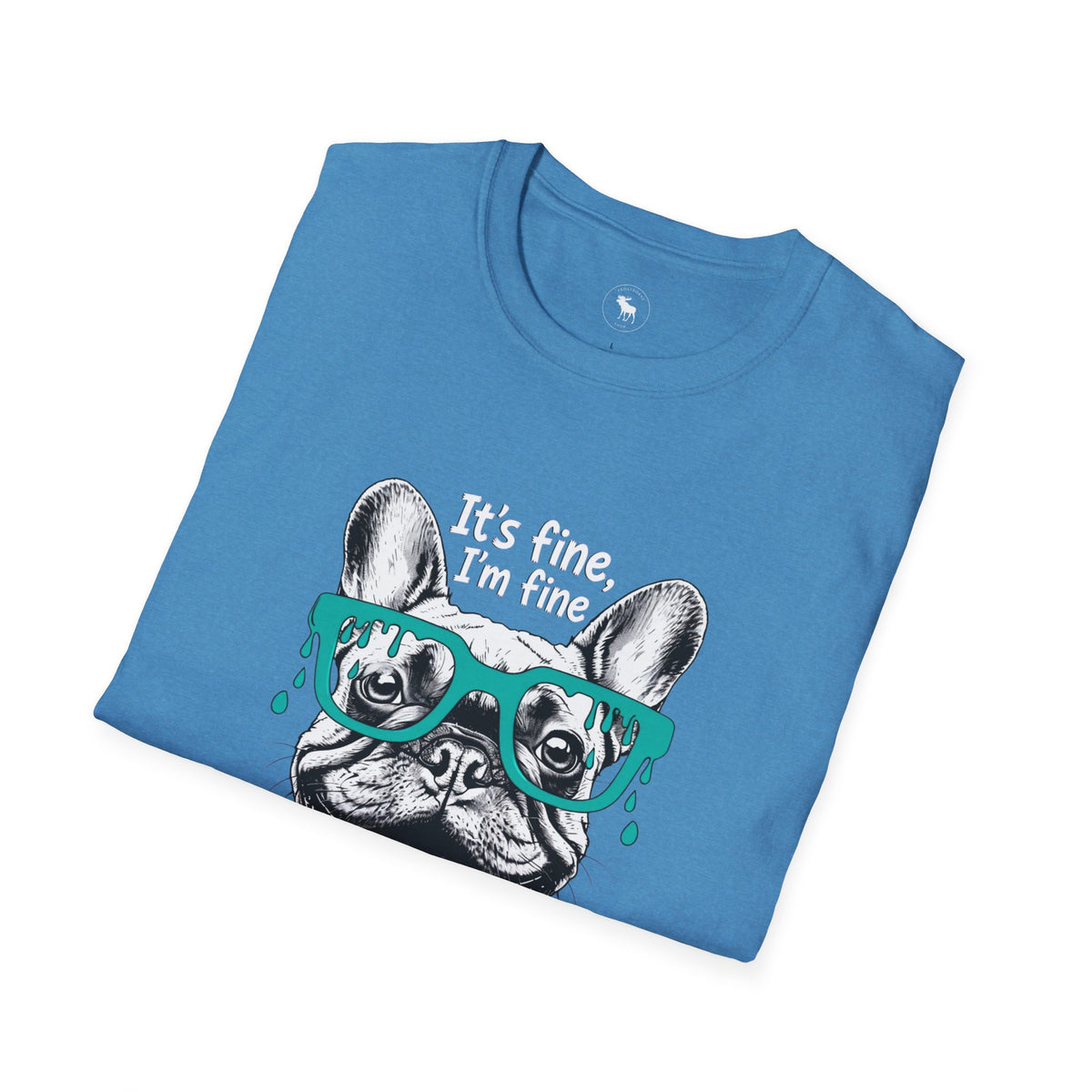 Funny Cat “It’s Fine, I’m Fine” Graphic T-Shirt