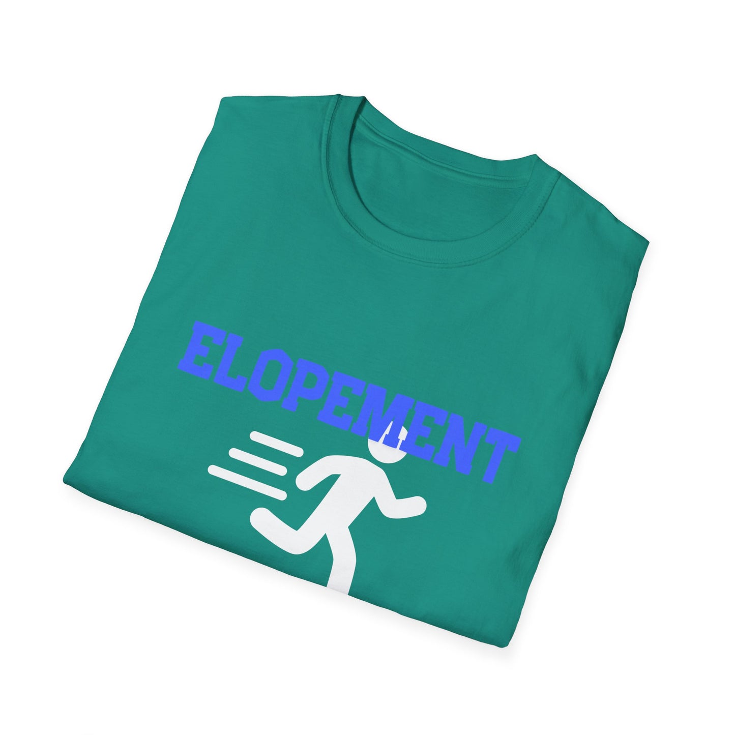 Elopement Running T-Shirt — Funny 'Elopement' Sped Escape Tee