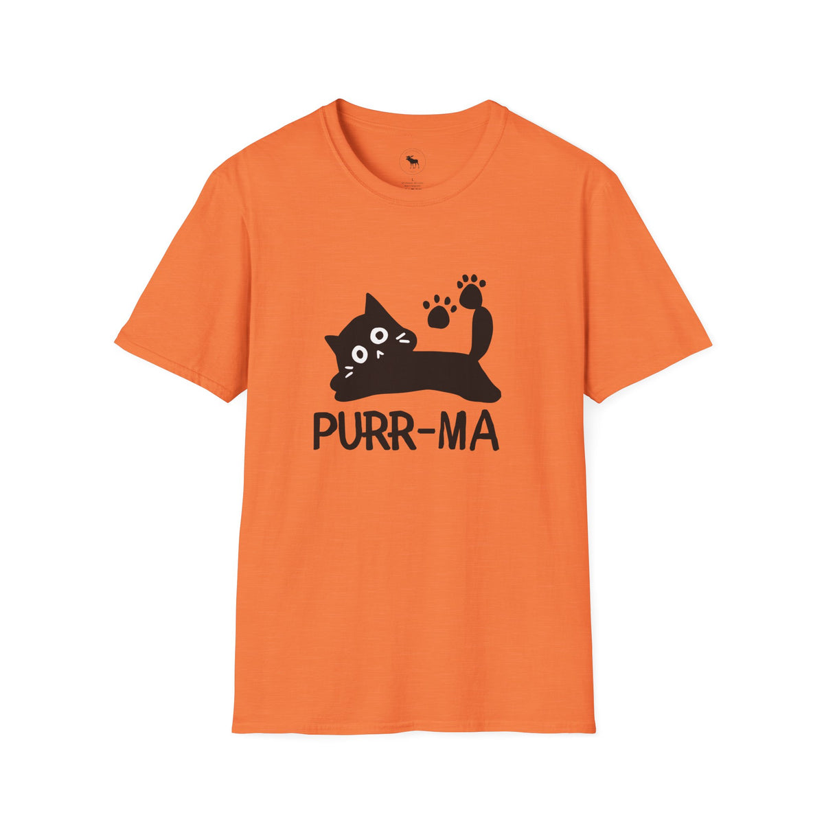 Purr-ma Cat T-Shirt — Cute Paw Print Kitty Tee for Cat Lover grandma