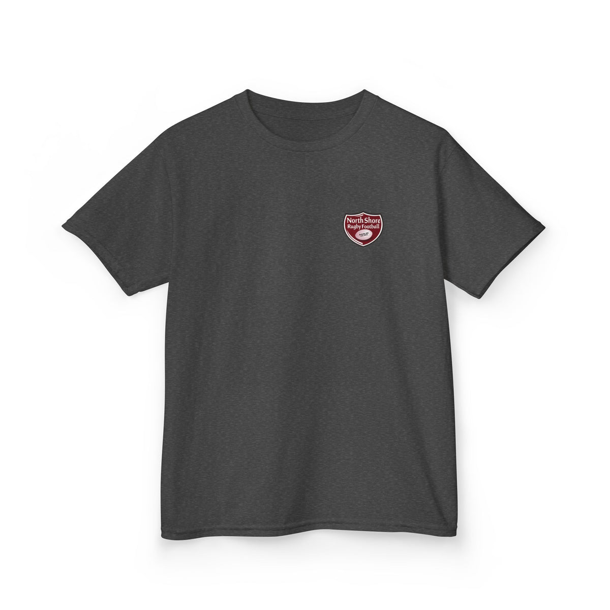 Kids Tee — 'Play Hard' Football Graphic Shirt