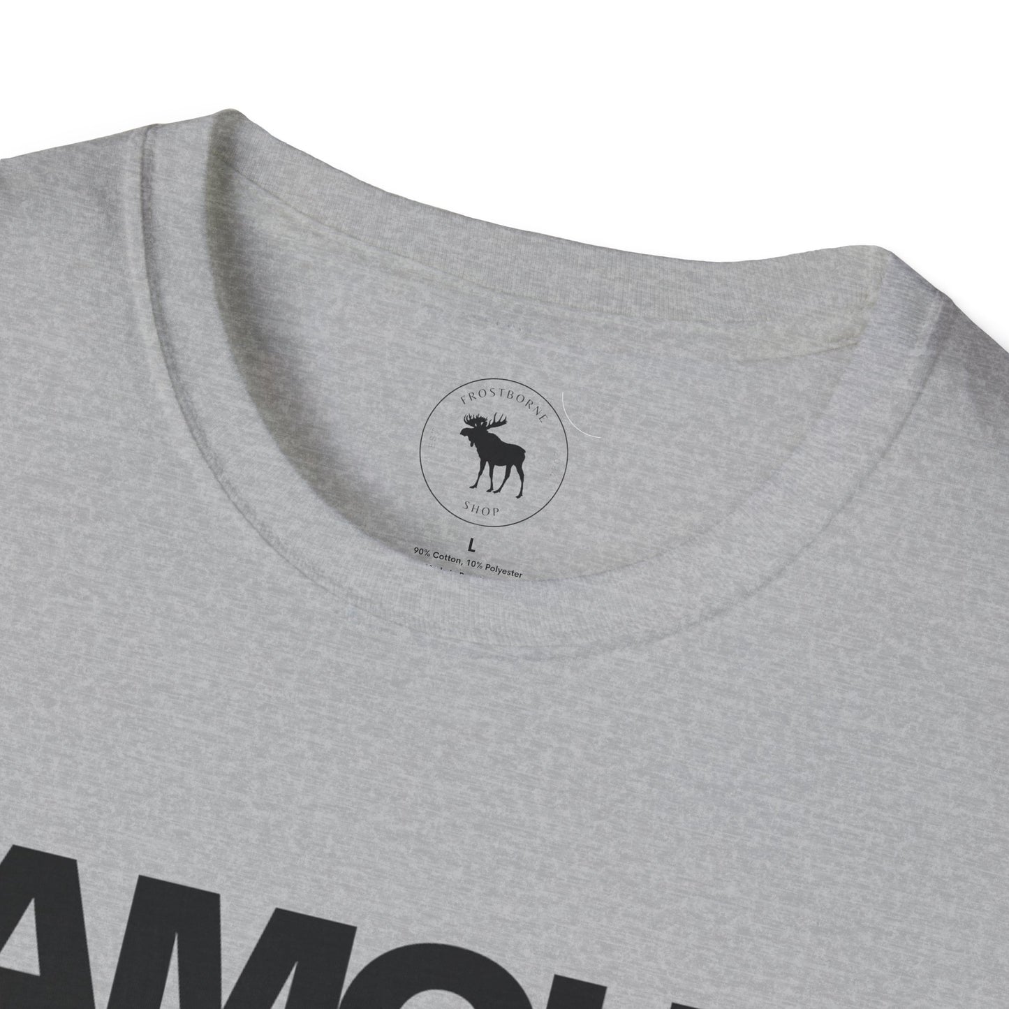 Famous Logo Softstyle T-Shirt, Casual Tee, Graphic Shirt, Gift for Him/Her, Trendy Style, Everyday Wear