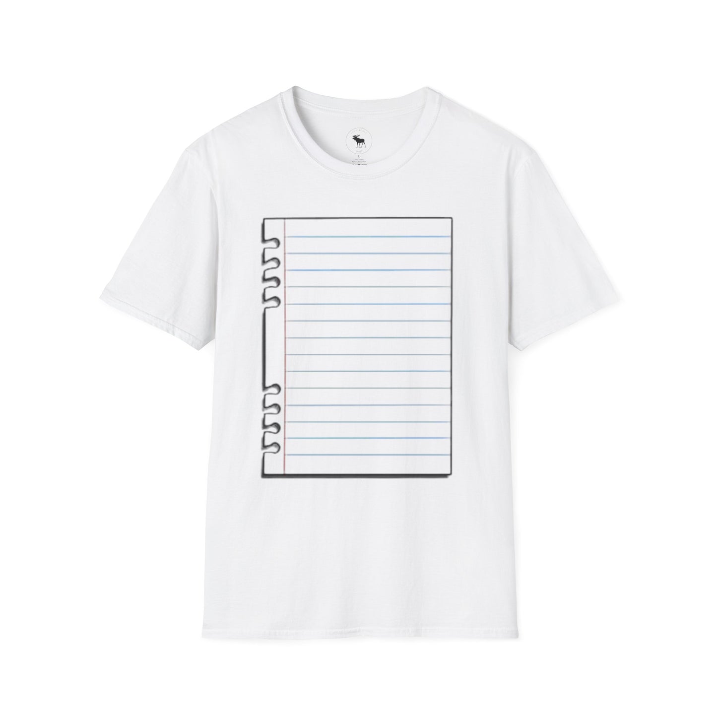 Note Paper Design Softstyle T-Shirt