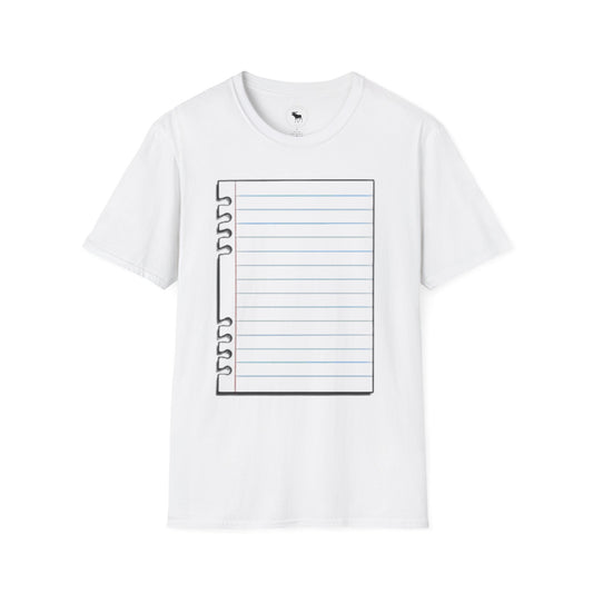 Note Paper Design Softstyle T-Shirt