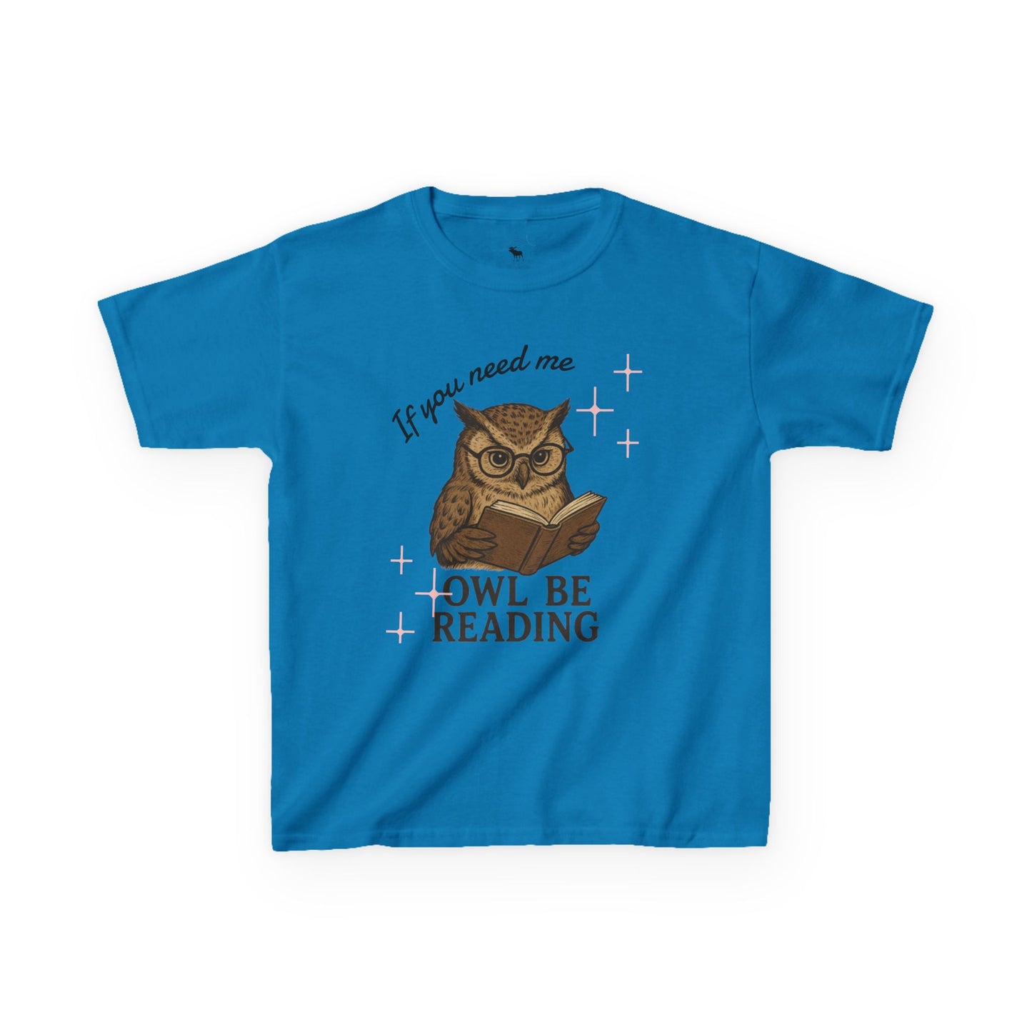 Reading Owl Kids Tee, Funny Owl Shirt, Gift for Book Lovers, Cute Kid's T-Shirt, Owl Be Reading Tee, Child's Reading Shirt