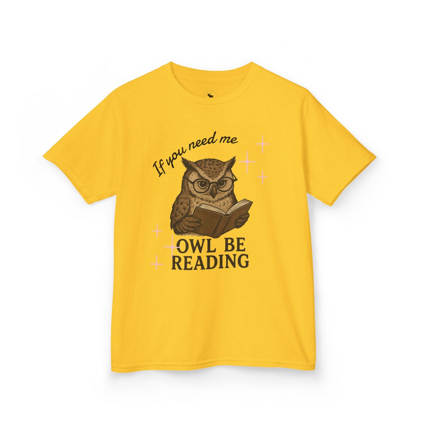 Reading Owl Kids Tee, Funny Owl Shirt, Gift for Book Lovers, Cute Kid's T-Shirt, Owl Be Reading Tee, Child's Reading Shirt