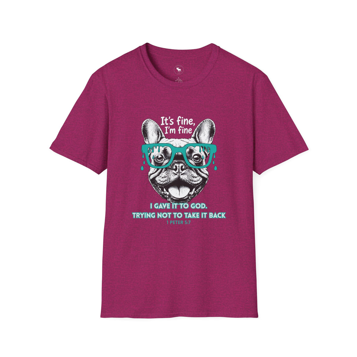 Funny Cat “It’s Fine, I’m Fine” Graphic T-Shirt