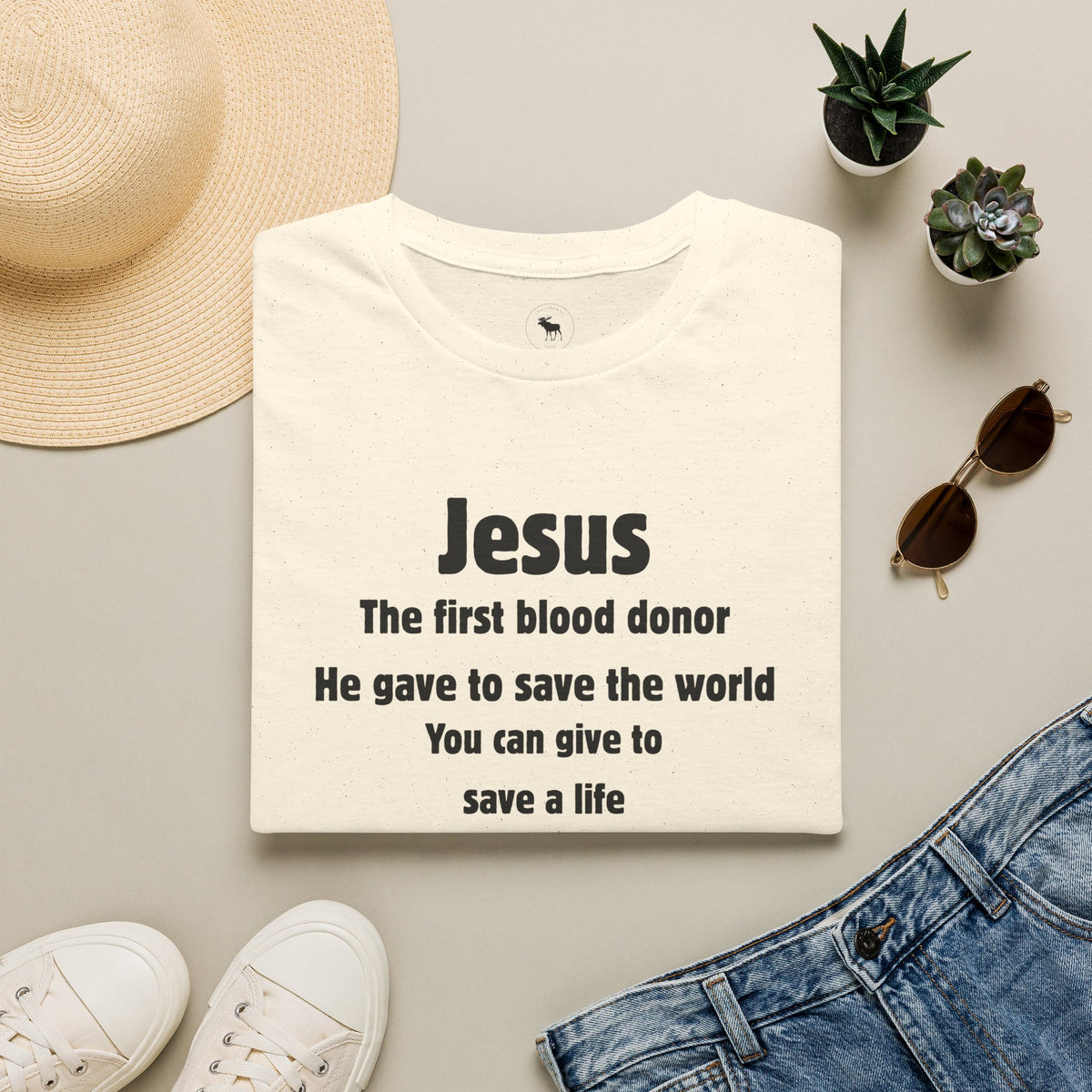 Jesus "Be Like Jesus" Blood Donor T-Shirt