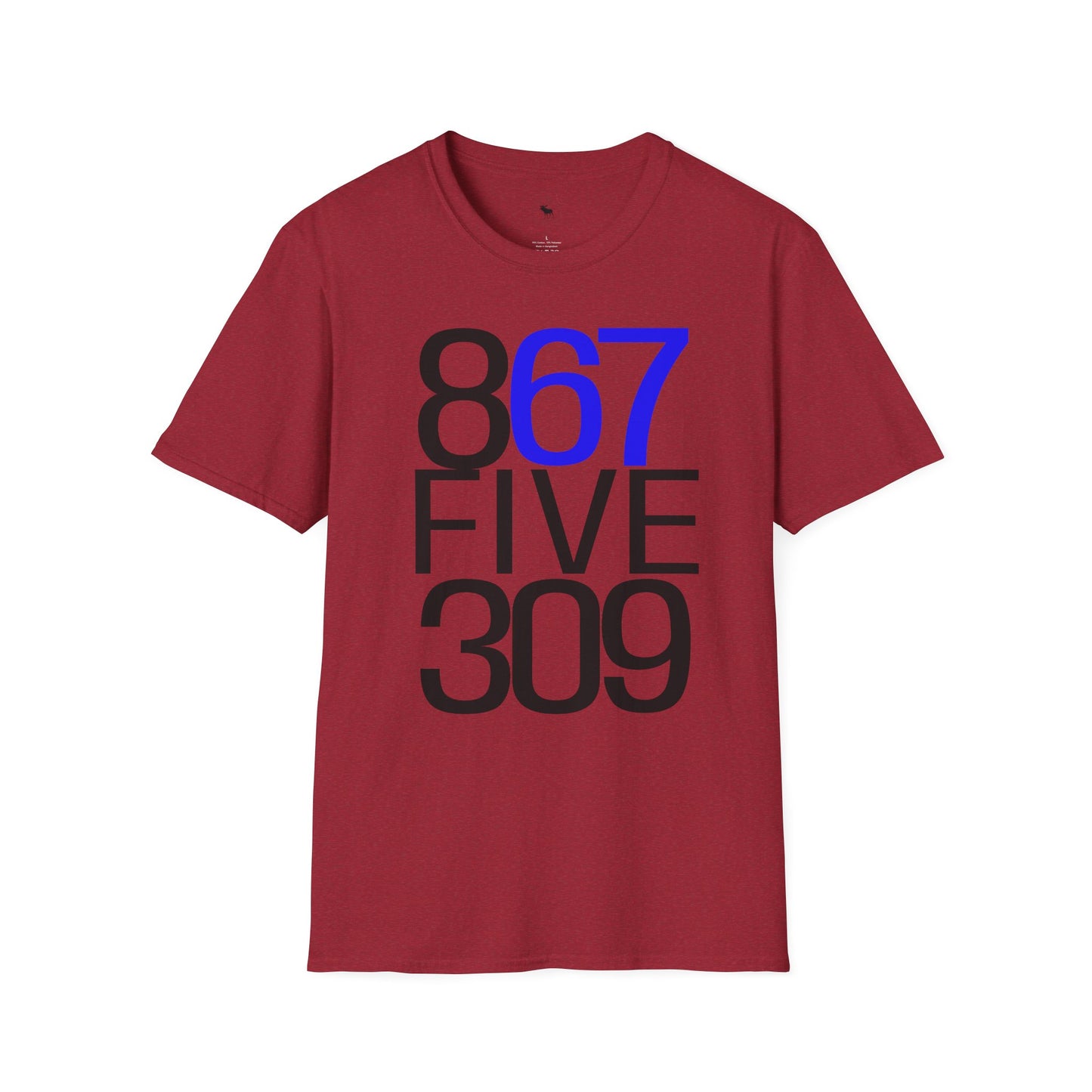 Jenny's Number 90s Nostalgia T-Shirt — Funny '6-7' Retro Tee