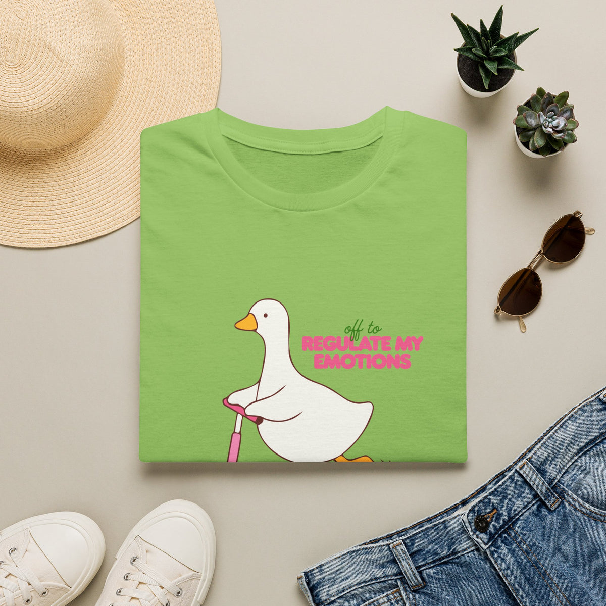 Regulate My Emotions Goose T-Shirt