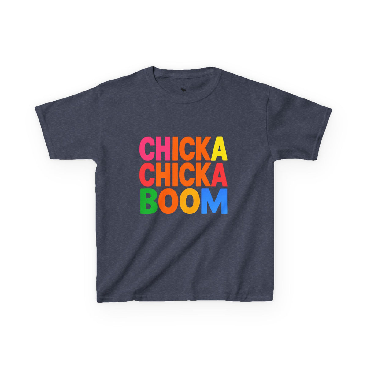 Colorful Kids Tee - Chicka Chicka Boom! Fun T-Shirt for Play Dates, Birthday Parties, Gift for Kids, Casual Wear, Summer Fun