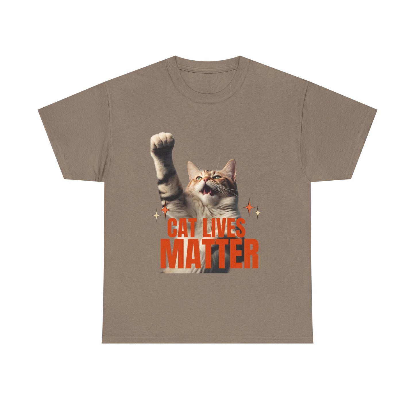 Cat Lives Matter Unisex Tee, Funny Political Shirt, Trump Cat Lovers Gift, Activist Protest Apparel, Animal Rights Activism Clothing