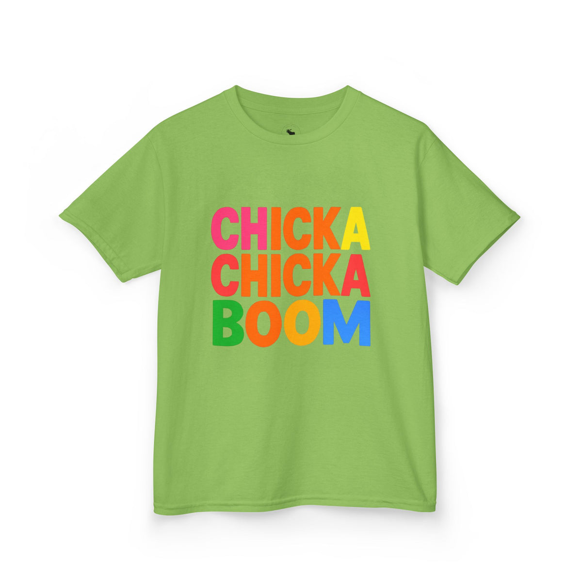 Colorful Kids Tee - Chicka Chicka Boom! Fun T-Shirt for Play Dates, Birthday Parties, Gift for Kids, Casual Wear, Summer Fun
