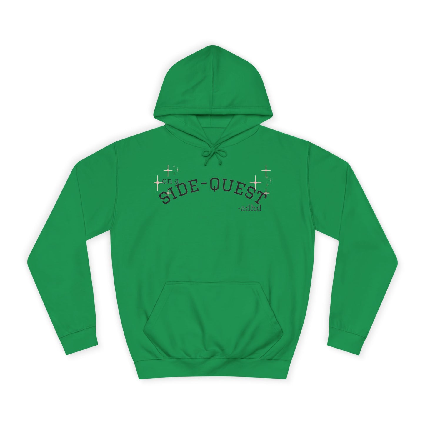 Funny ADHD Sidequest Hoodie - Unisex College