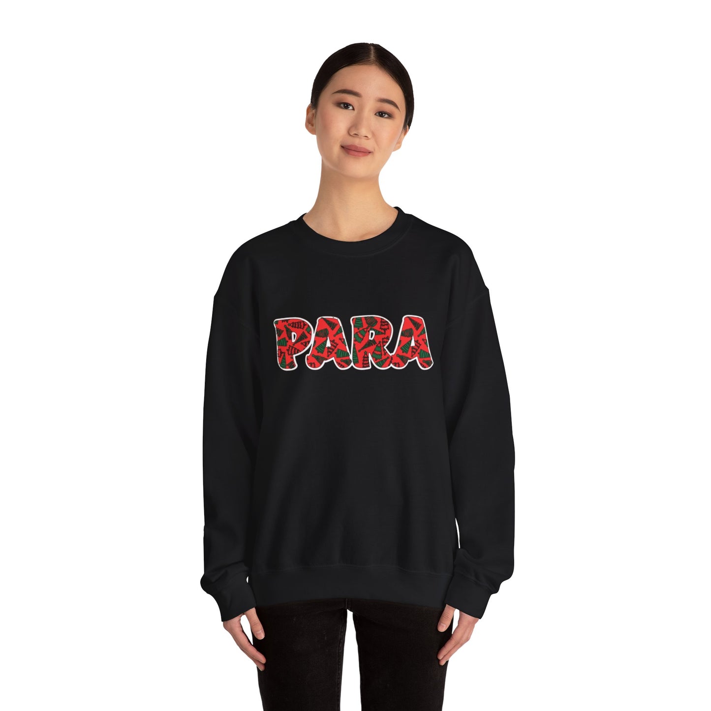 Christmas Trees PARA Sweatshirt - Festive Holiday Winter Design