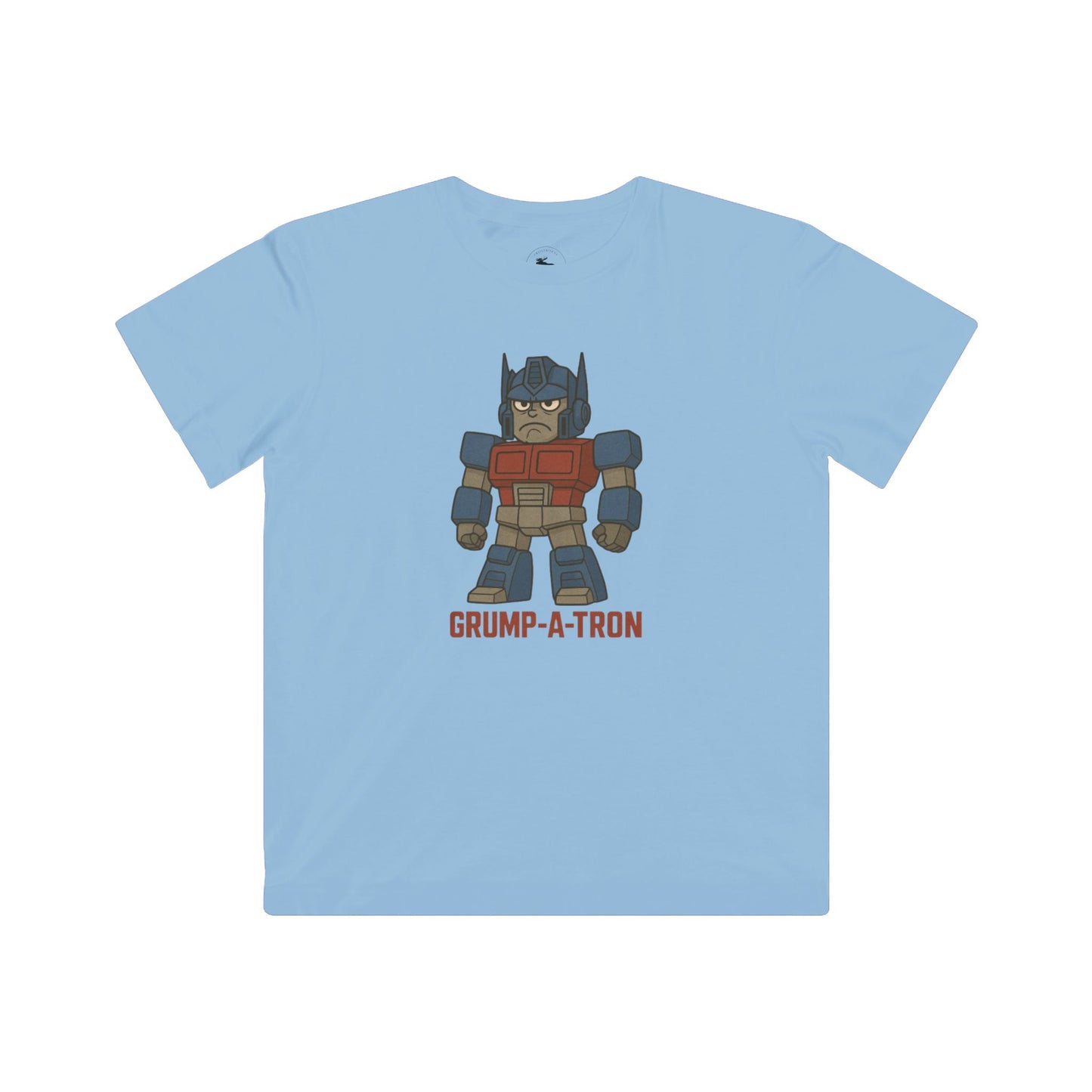 Kids Graphic Tee - Grump-A-Tron Design, Fun Kids Shirt, Unique Gift for Birthdays, Playdates, Casual Wear, Kid’s Clothing