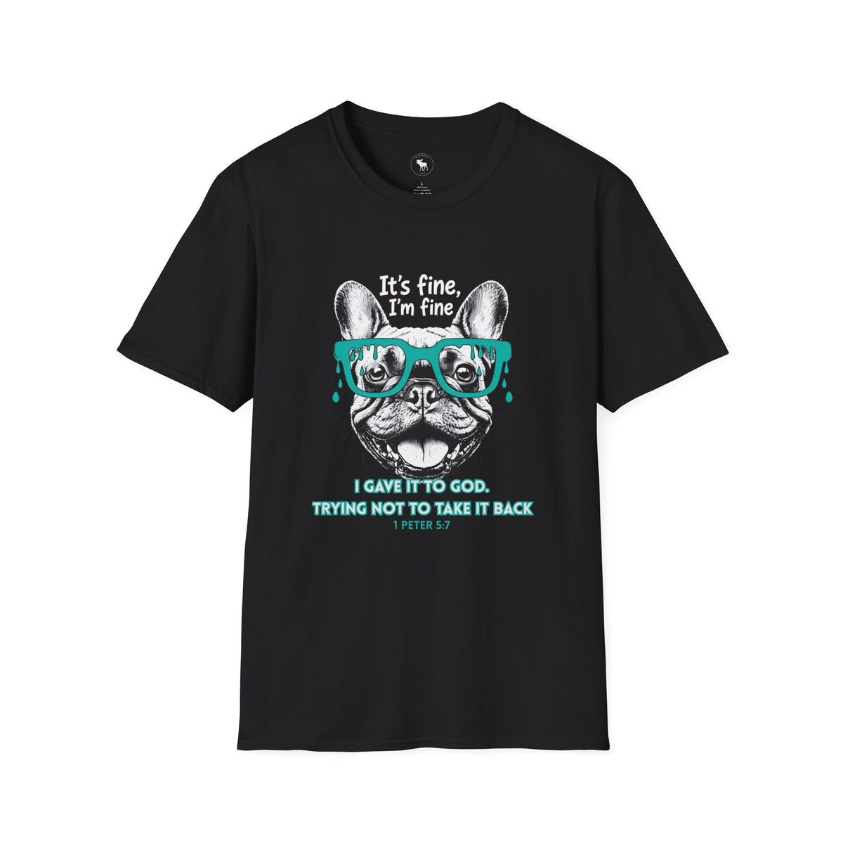Funny Cat “It’s Fine, I’m Fine” Graphic T-Shirt