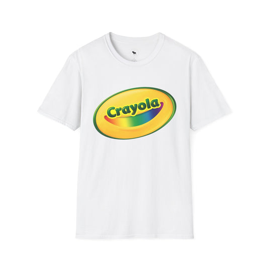 Retro Rainbow Crayon Box Tee