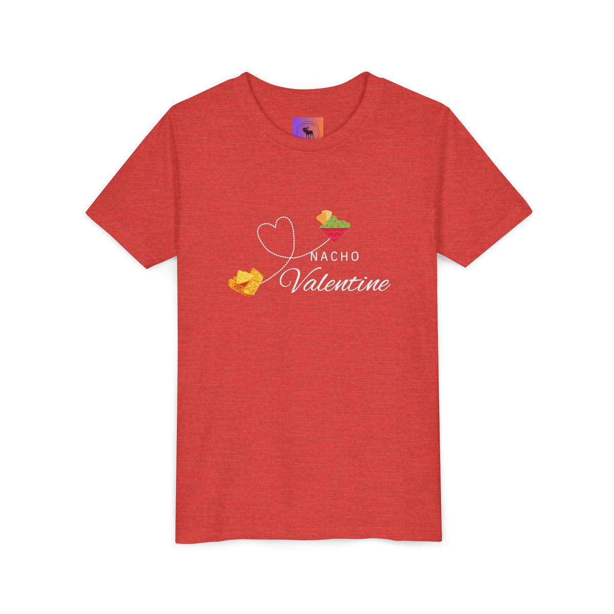 Youth Tee - "Nacho Valentine" Cute Nacho Heart Kids' Valentine Shirt