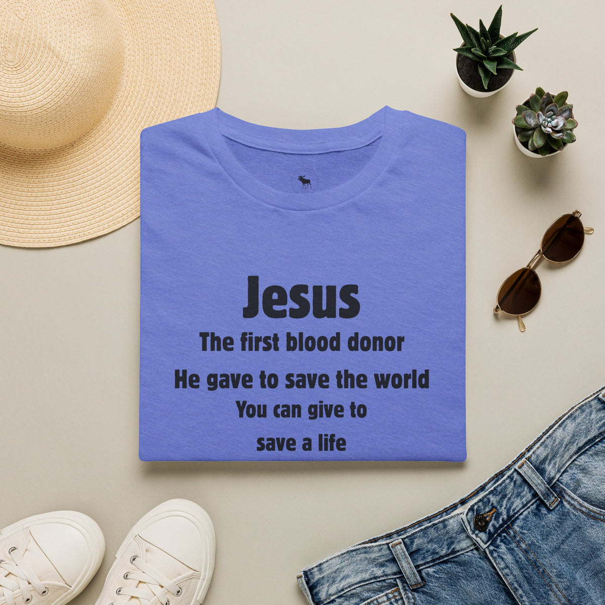 Jesus "Be Like Jesus" Blood Donor T-Shirt