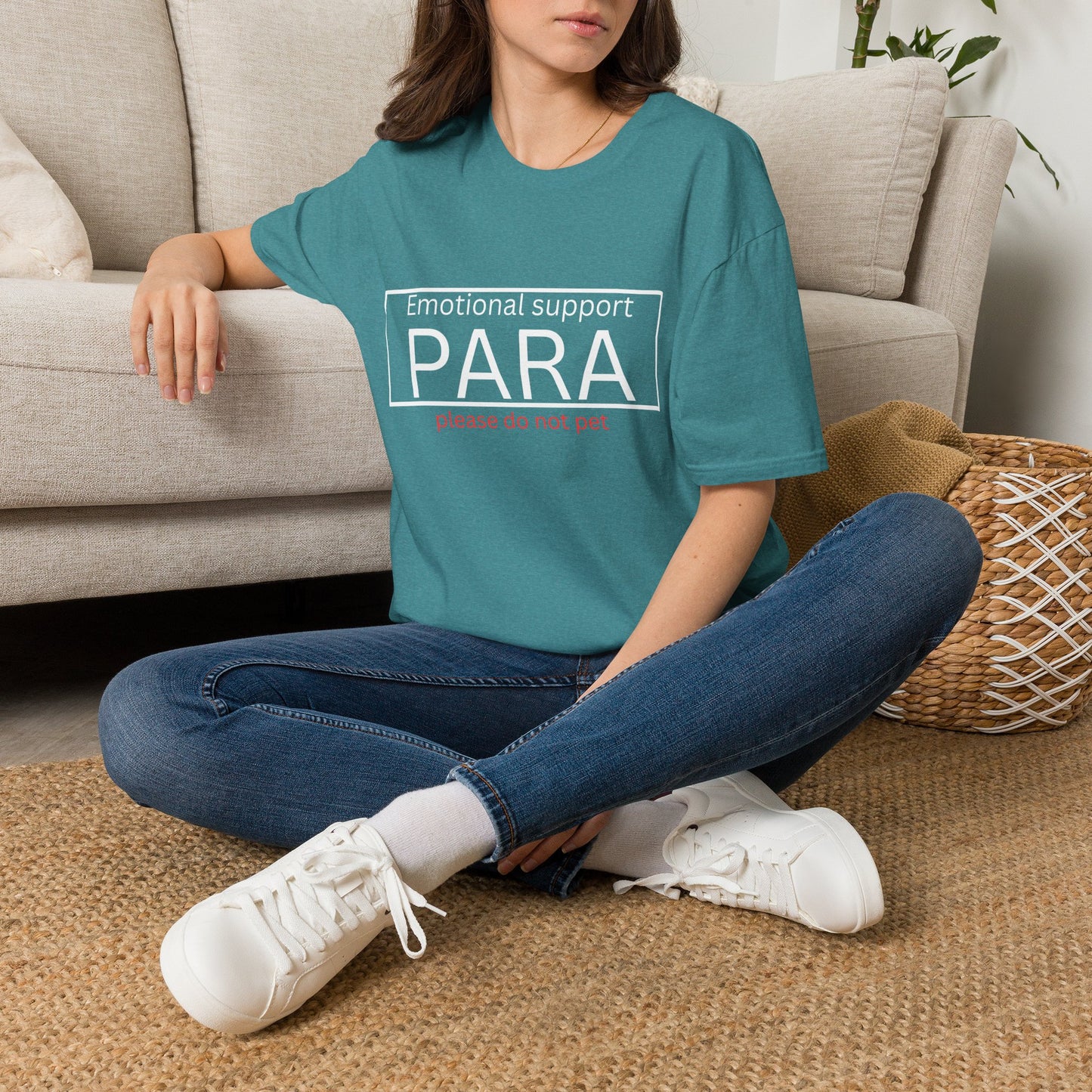 'Please Do Not Pet' T-Shirt — Minimalist Soft Casual Tee for Animal Lovers