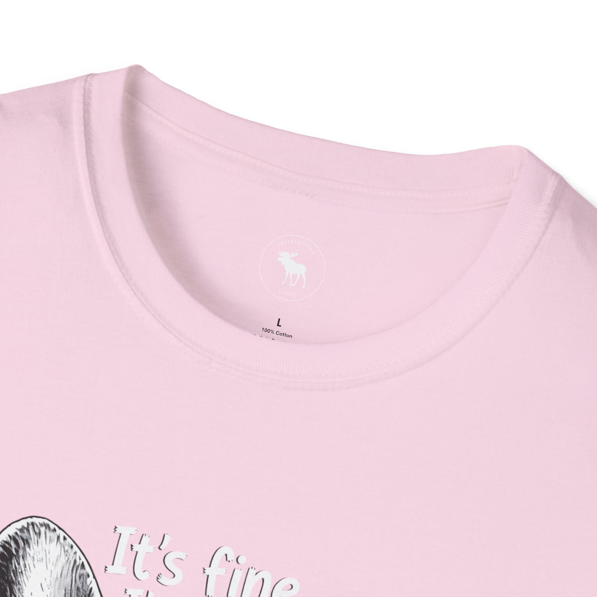 Funny Cat “It’s Fine, I’m Fine” Graphic T-Shirt