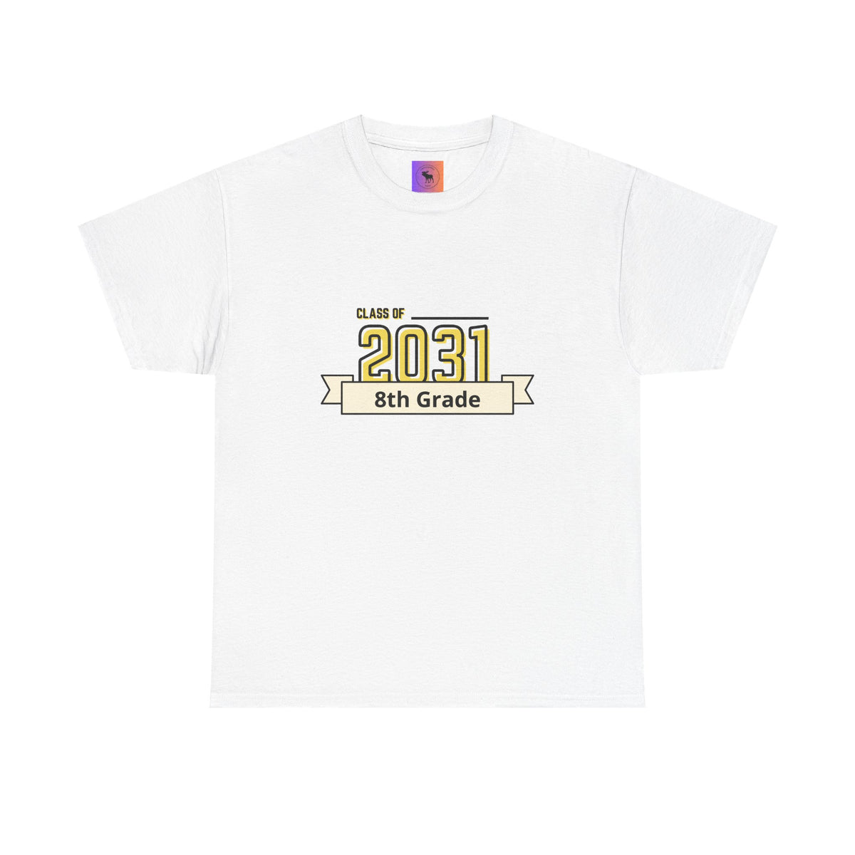 2031 personalized Graduation Tee, 8th Grade Class Shirt, Student Gift, Back to School Apparel