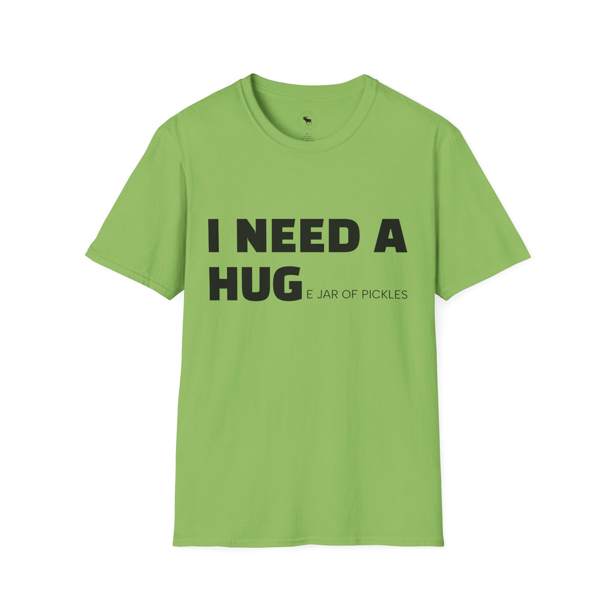 I Need A Hug T-Shirt — Funny "I Need a Hug (or a Jar of Pickles)" Graphic Tee