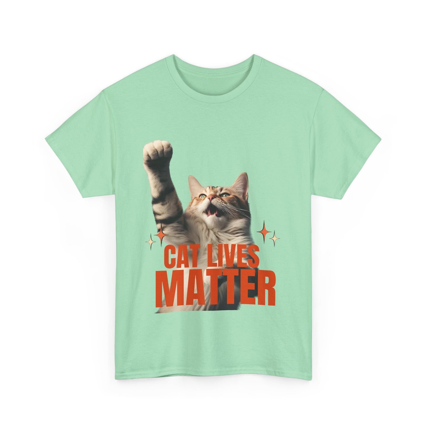 Cat Lives Matter Unisex Tee, Funny Political Shirt, Trump Cat Lovers Gift, Activist Protest Apparel, Animal Rights Activism Clothing