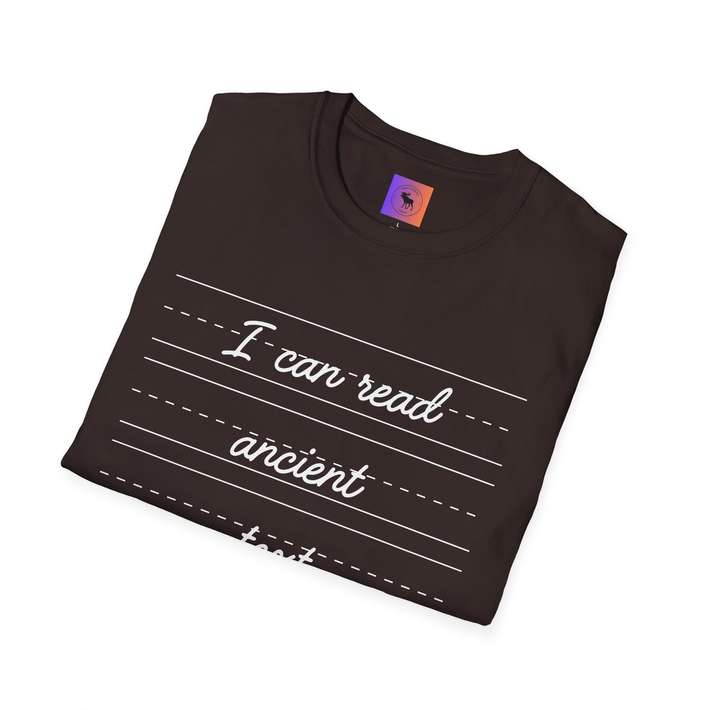Teacher Gift T-Shirt — Cursive Millennial Style
