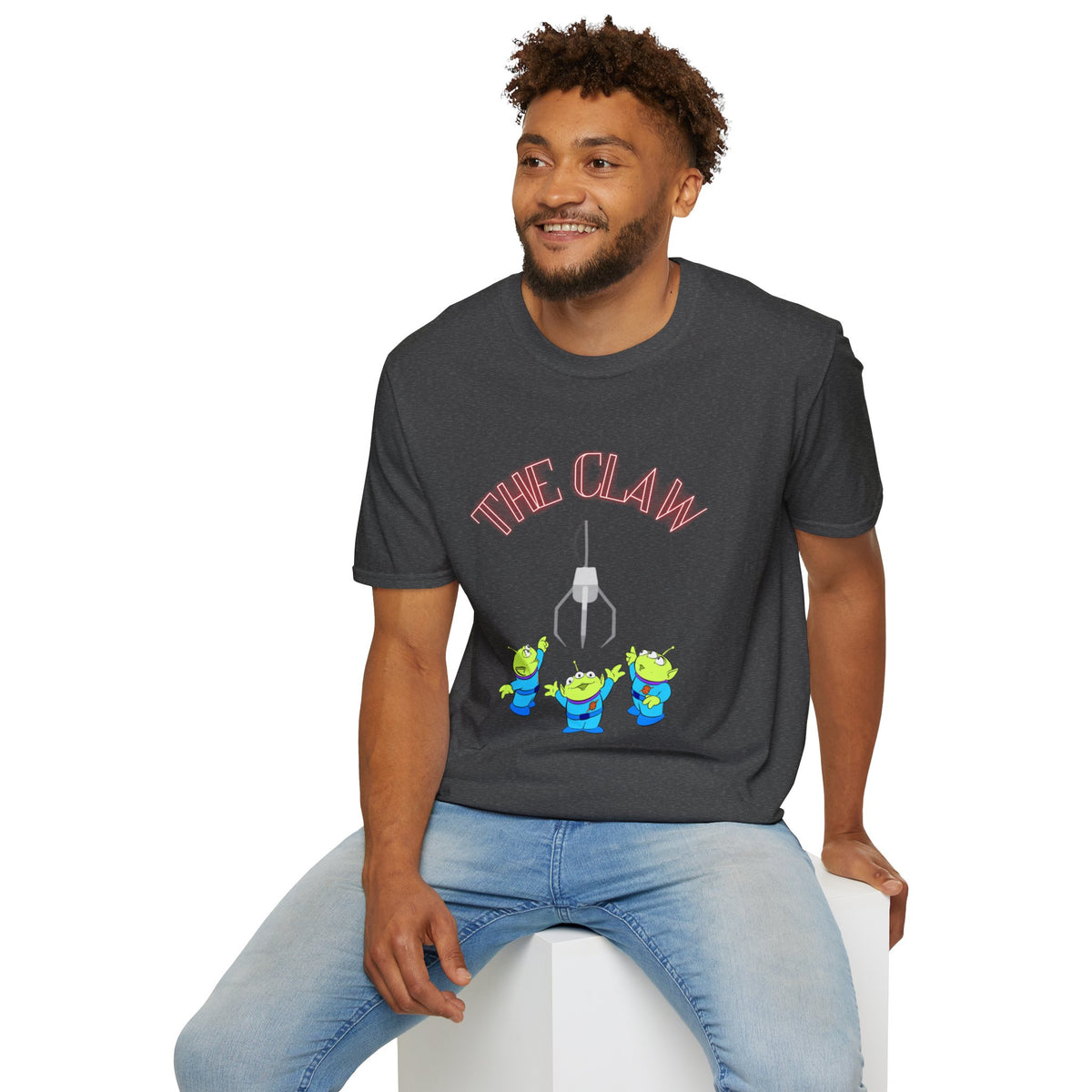 The Claw T‑Shirt — Retro Arcade Toy Claw Machine Tee