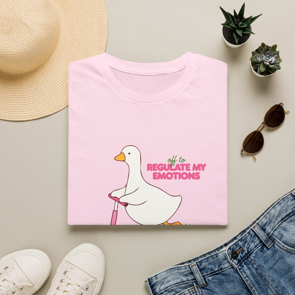 Regulate My Emotions Goose T-Shirt