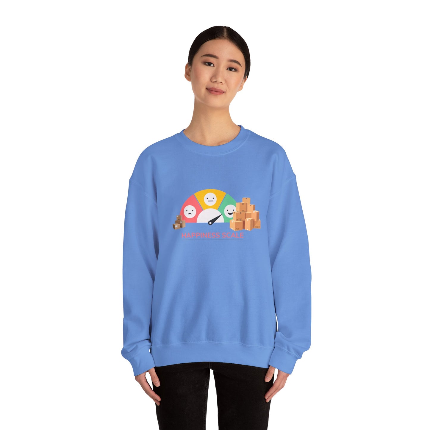 Shopping Happiness Unisex Sweatshirt - Amazon Prime Delivery Vibes