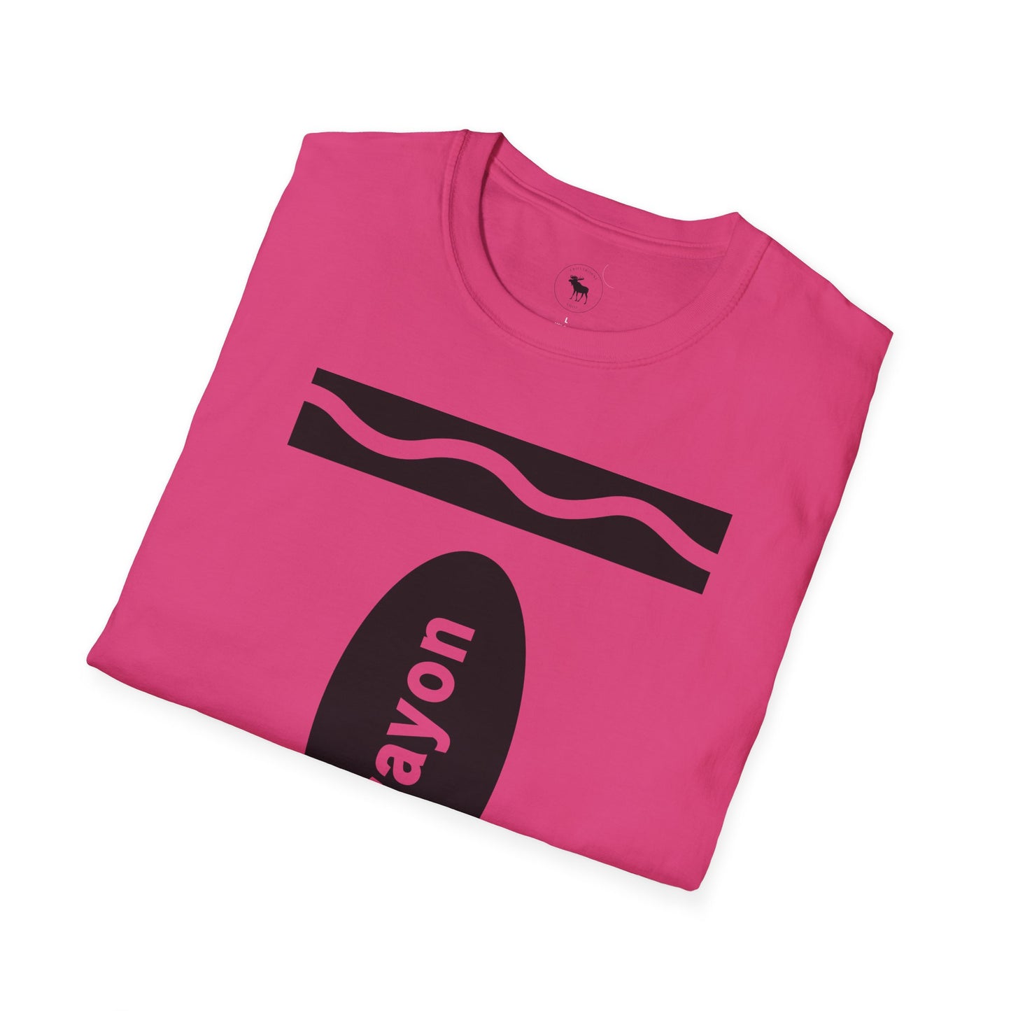 Crayon Vibe Unisex T-Shirt, Fun Gift for Artists, Casual Wear, Art Lover Tee, Unique Crayon Design Shirt, Birthday Celebration Top