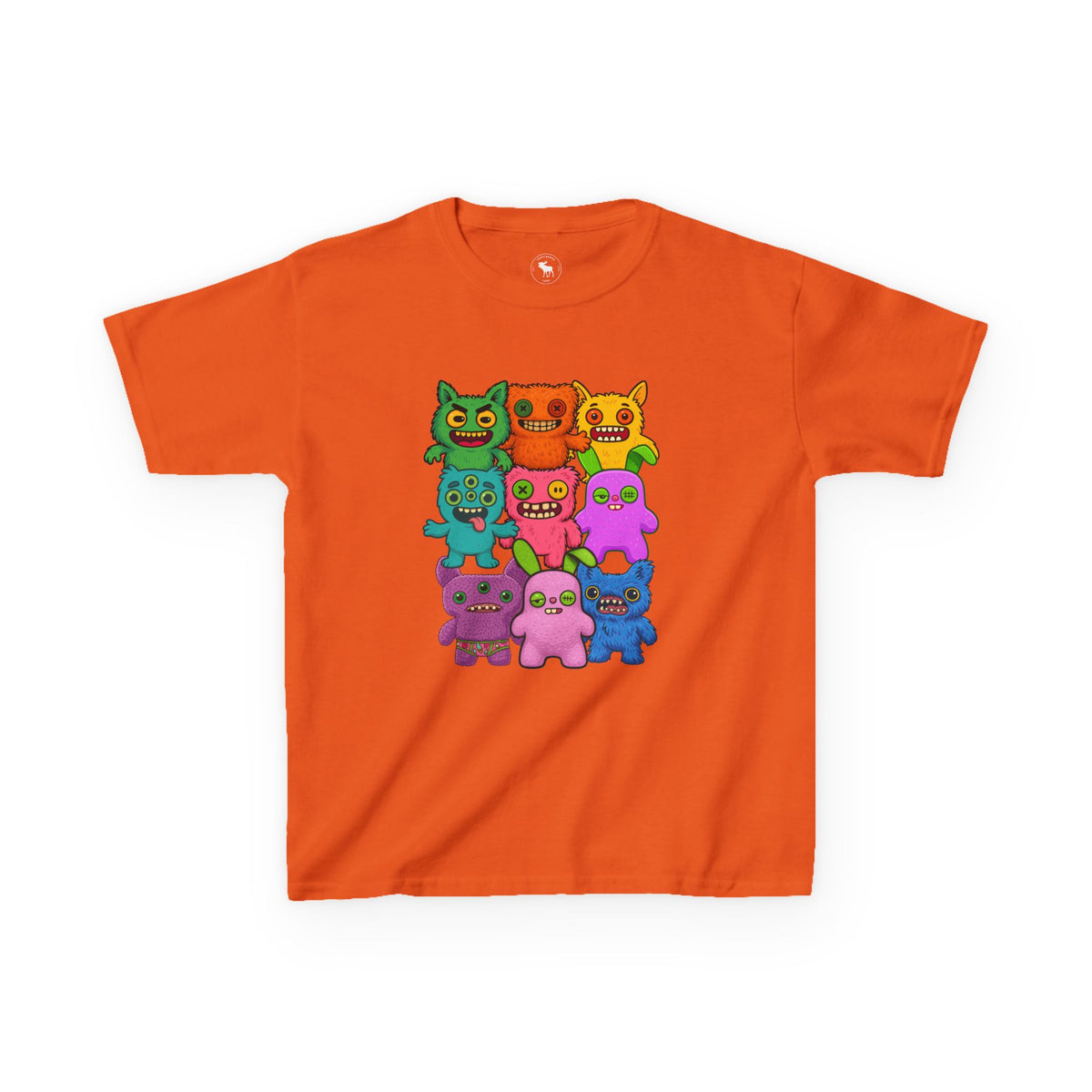 Kids Colorful Monster Fuggs Graphic Tee