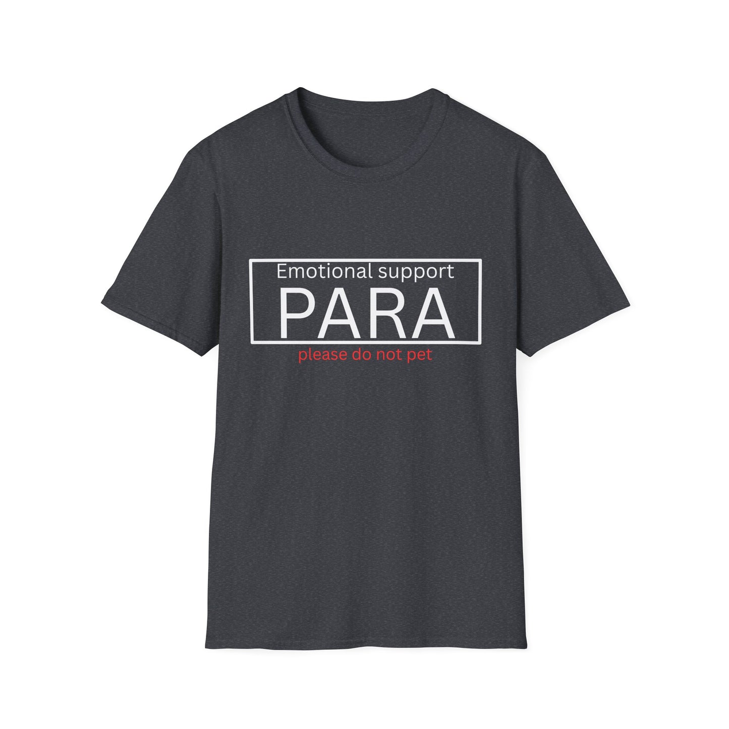 'Please Do Not Pet' T-Shirt — Minimalist Soft Casual Tee for Animal Lovers