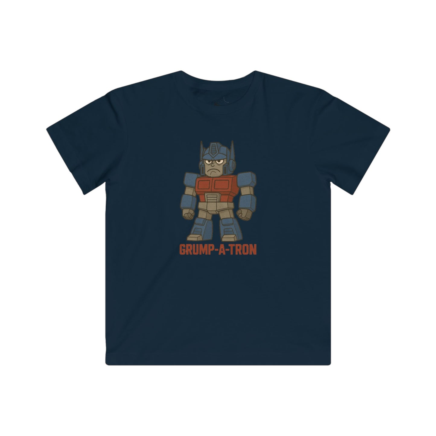 Kids Graphic Tee - Grump-A-Tron Design, Fun Kids Shirt, Unique Gift for Birthdays, Playdates, Casual Wear, Kid’s Clothing
