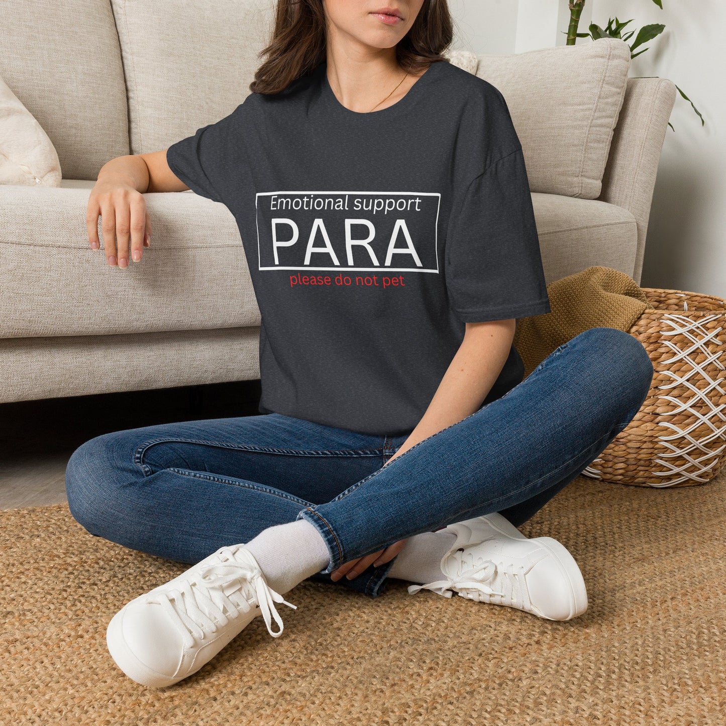 'Please Do Not Pet' T-Shirt — Minimalist Soft Casual Tee for Animal Lovers