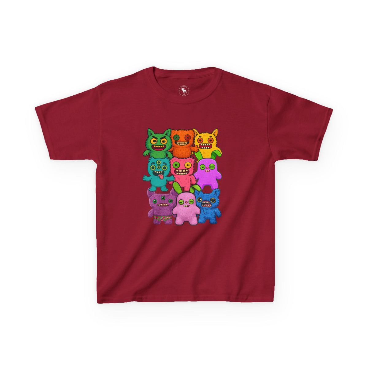 Kids Colorful Monster Fuggs Graphic Tee