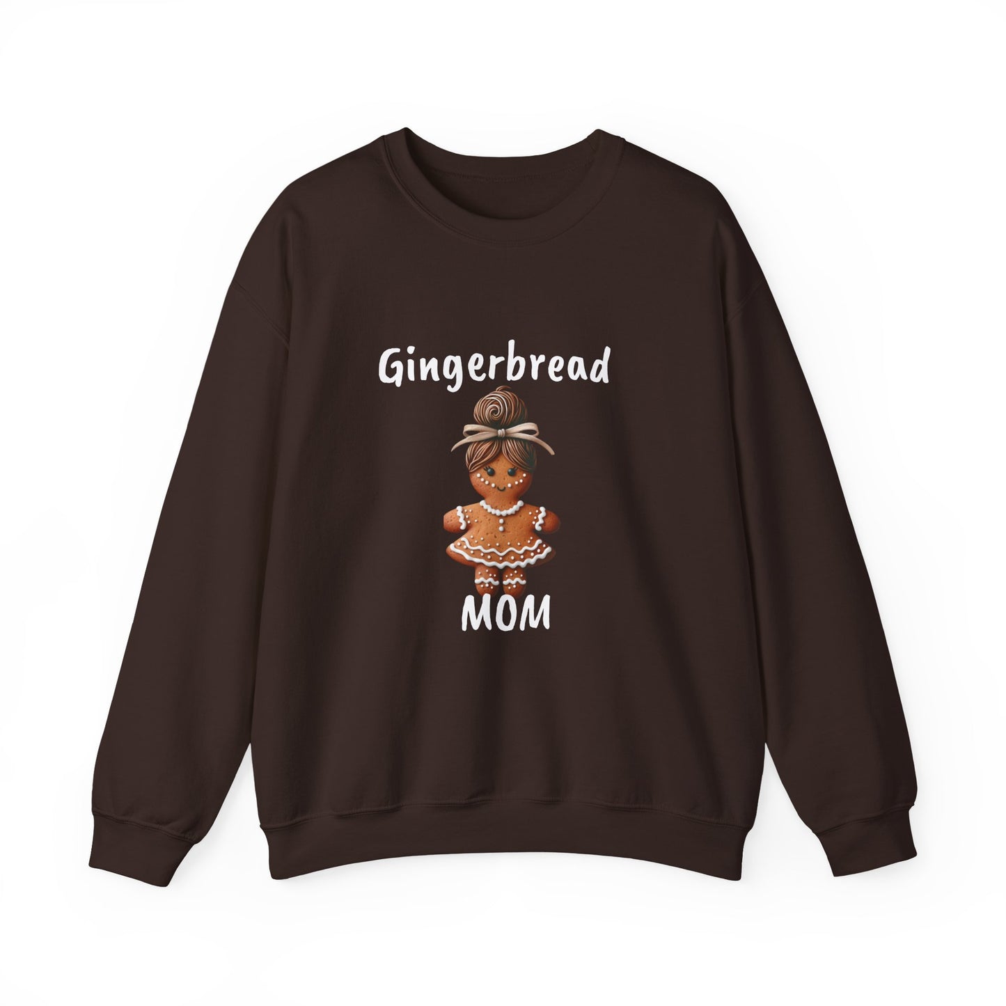 Gingerbread MOM Heavy Blend™ Crewneck Sweatshirt