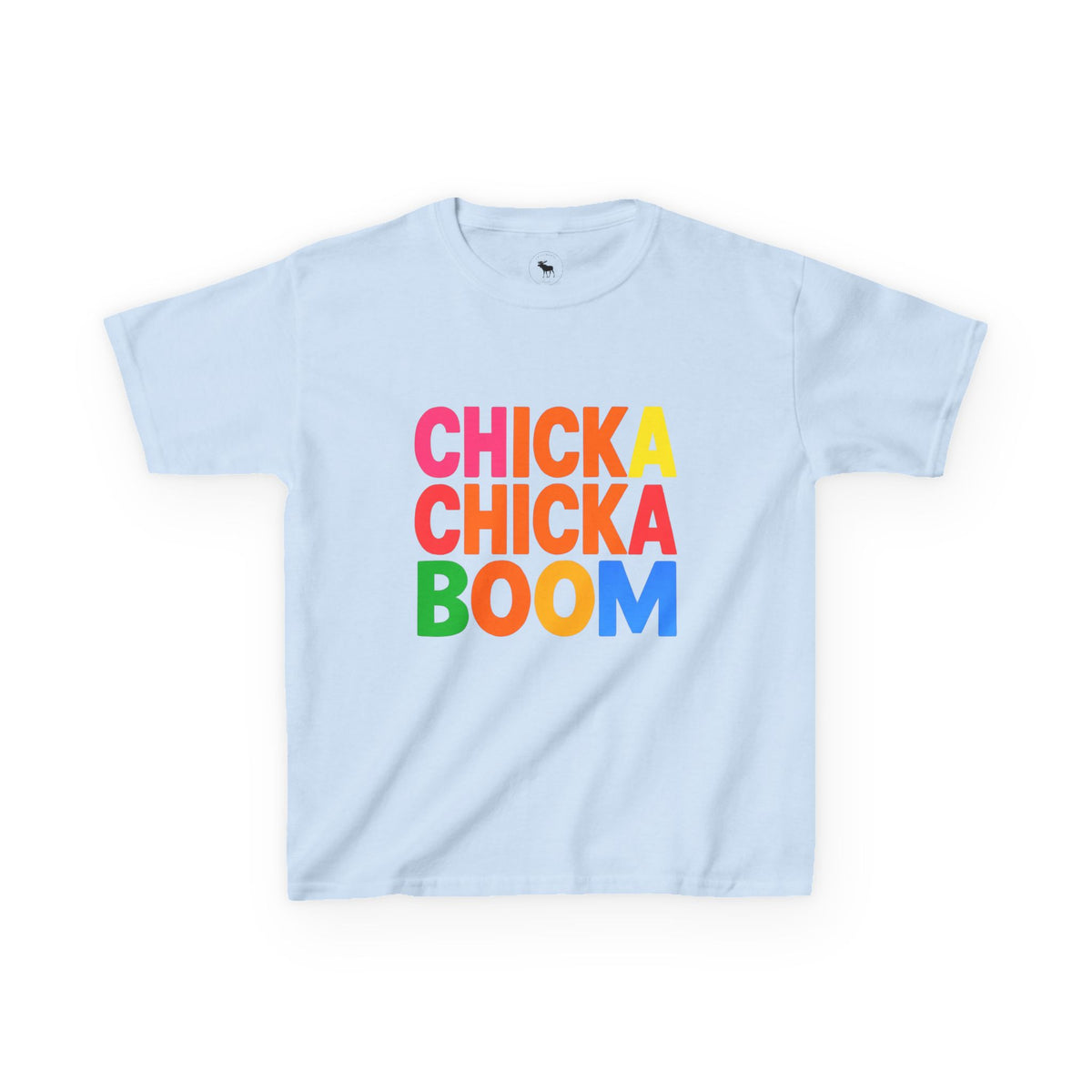 Colorful Kids Tee - Chicka Chicka Boom! Fun T-Shirt for Play Dates, Birthday Parties, Gift for Kids, Casual Wear, Summer Fun