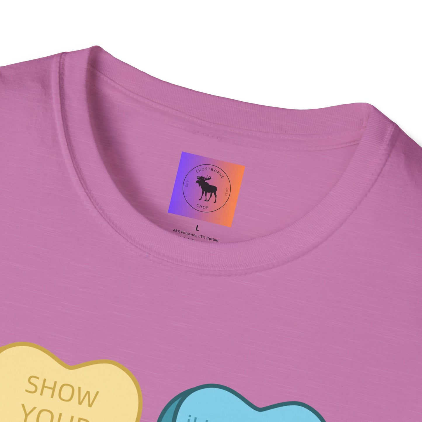 Conversation Heart Teacher Shirt — Funny Classroom Love Notes Tee