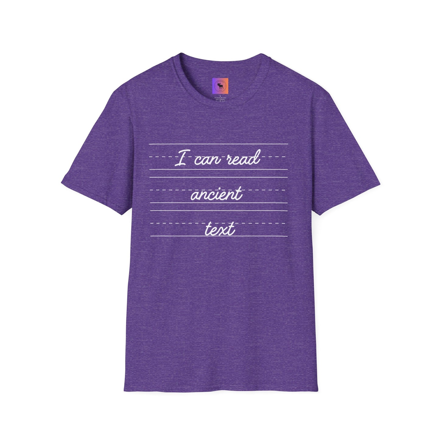 Teacher Gift T-Shirt — Cursive Millennial Style