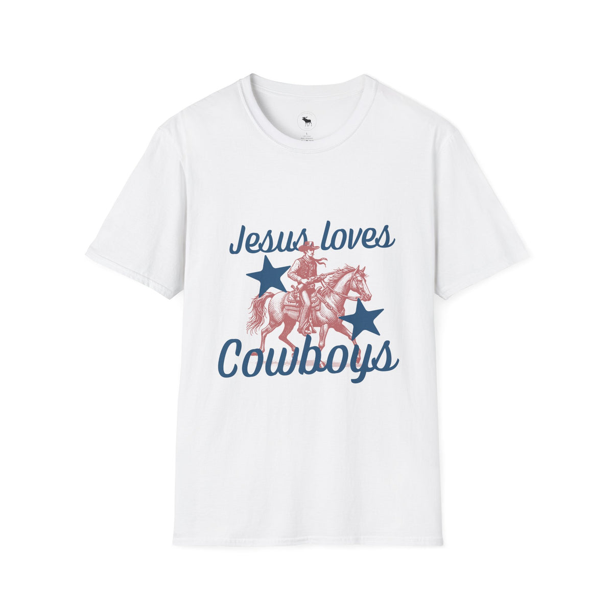 Jesus Loves Cowboys T-Shirt