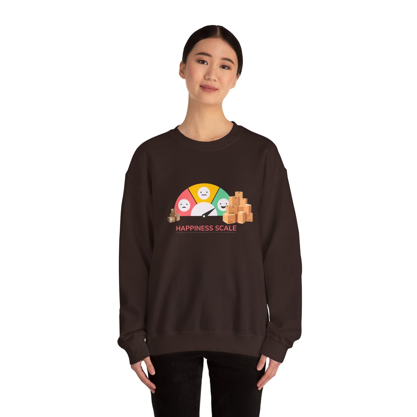 Shopping Happiness Unisex Sweatshirt - Amazon Prime Delivery Vibes