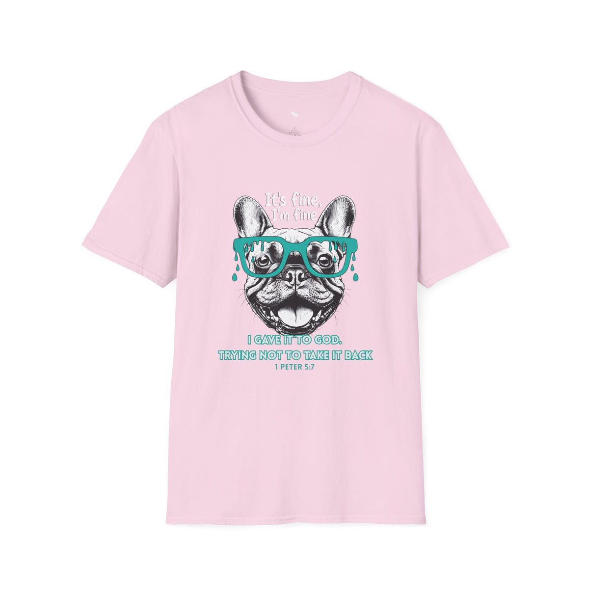 Funny Cat “It’s Fine, I’m Fine” Graphic T-Shirt