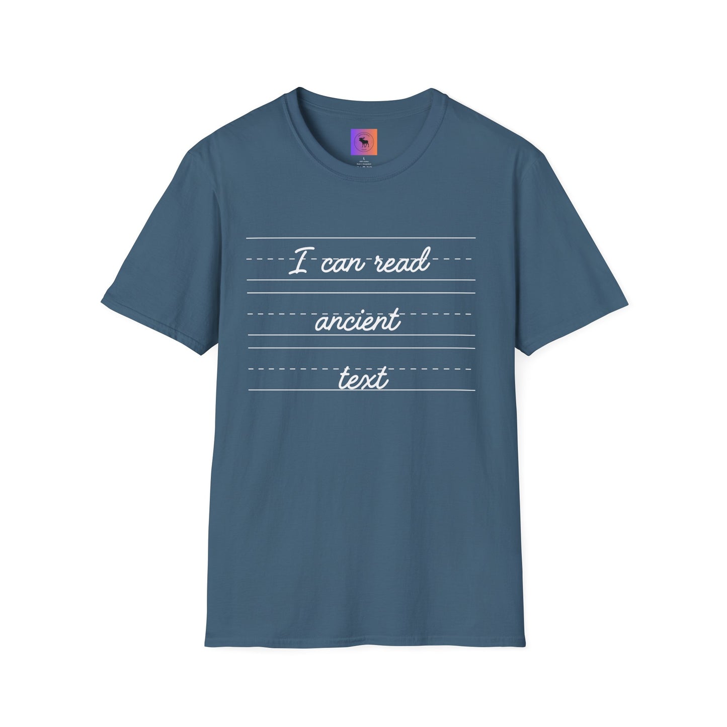 Teacher Gift T-Shirt — Cursive Millennial Style